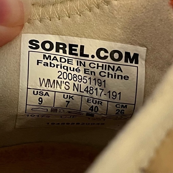 SOREL Explorer Defy Low Sneakers Women's Size 9 - Picture 10 of 14